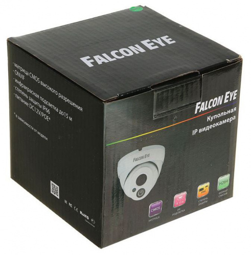 Видеокамера IP Falcon Eye FE-IPC-DL200P 3.6-3.6мм цветная корп.:белый фото 2