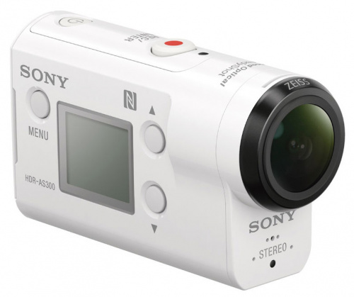 Экшн-камера Sony HDR-AS300 1xExmor R CMOS 8.2Mpix белый фото 6