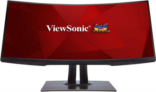Монитор ViewSonic 34" VP3481 черный VA LED 21:9 HDMI M/M полуматовая HAS Pivot 3000:1 400cd 178гр/178гр 3440x1440 DisplayPort USB 12.1кг фото 4
