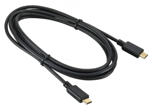 Кабель Digma Power Delivery 60W PD-60W-2M USB Type-C (m)-USB Type-C (m) 2м черный фото 3