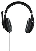 Наушники с микрофоном Hama Offbeat серый 2м мониторные оголовье (00053983)