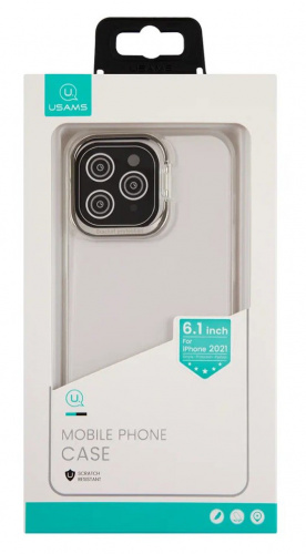 Чехол (клип-кейс) для Apple iPhone 13 Pro Usams US-BH782 белый (УТ000028089) фото 3
