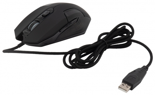 Мышь Acer OMW170 черный оптическая (3200dpi) USB (6but) фото 5