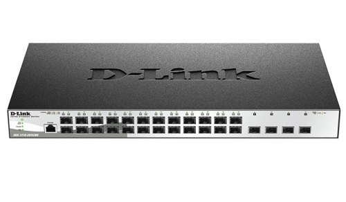 Коммутатор D-Link DGS-1210-28XS/ME/B1A 24SFP 4SFP+ управляемый