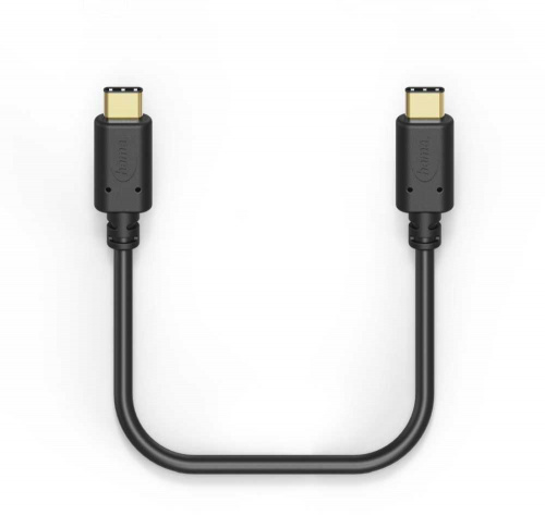 Кабель Hama 00183329 USB Type-C (m)-USB Type-C (m) 1.5м черный фото 2
