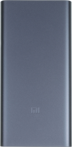 Мобильный аккумулятор Xiaomi Mi Power Bank 3 PLM13ZM 10000mAh 2.4A QC 2xUSB черный (VXN4274GL) фото 2