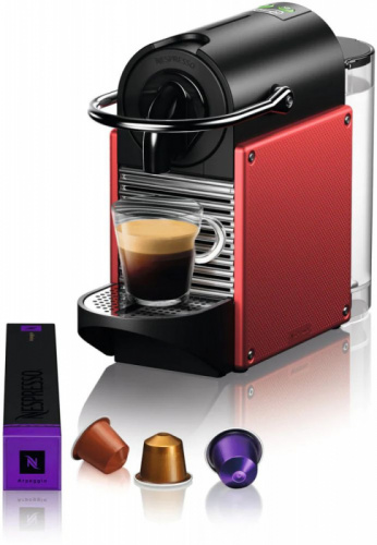Кофемашина Delonghi Nespresso EN124.R 1260Вт красный фото 5