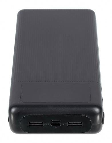 Мобильный аккумулятор Buro RLP-30000-B Li-Pol 30000mAh 2A черный 2xUSB материал пластик фото 5