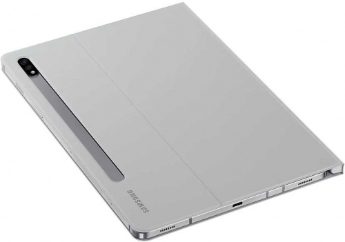 Чехол Samsung для Samsung Galaxy Tab S7 Book Cover полиуретан серый (EF-BT870PJEGRU) фото 3