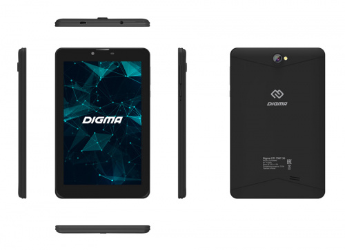 Планшет Digma CITI 7587 3G MT8321 (1.3) 4C/RAM2Gb/ROM16Gb 7" IPS 1280x800/3G/Android 9.0/черный/2Mpix/0.3Mpix/BT/GPS/WiFi/Touch/microSD 64Gb/minUSB/2000mAh фото 2