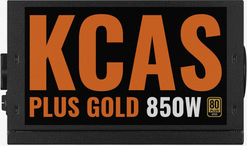 Блок питания Aerocool ATX 850W KCAS PLUS GOLD 850W ARGB 80+ gold (20+4pin) APFC 120mm fan color LED 8xSATA RTL фото 12