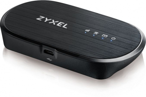 Модем 2G/3G/4G Zyxel WAH7601-EU01V1F micro USB Wi-Fi Firewall +Router внешний черный фото 3