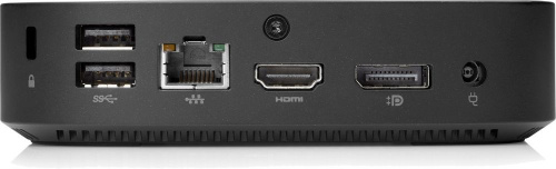 Тонкий Клиент HP t430 pro CelN4000 (1.1)/2Gb/SSD16Gb/UHDG 600/noOS/GbitEth/45W/клавиатура/черный фото 3