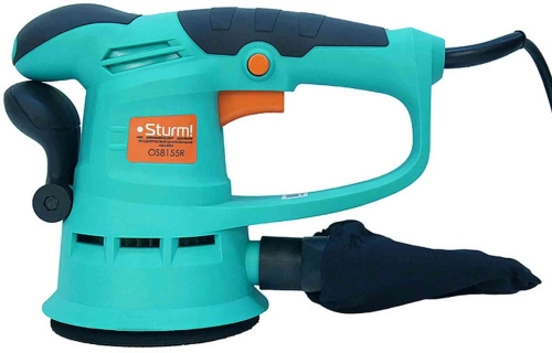 Эксцентриковая шлифмашина Sturm! OS8155R 550Вт D125мм фото 4