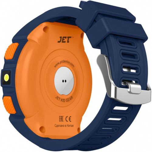 Смарт-часы Jet Kid Gear 50мм 1.44" TFT оранжевый (GEAR BLUE+ORANGE) фото 4
