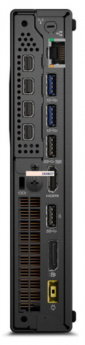ПК Lenovo ThinkStation P330 tiny i7 8700 (3.2)/16Gb/SSD512Gb/UHDG 630/Windows 10 Professional 64/GbitEth/135W/клавиатура/мышь/черный фото 5