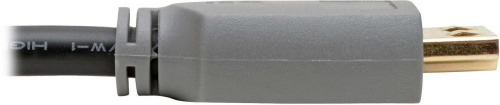 Кабель аудио-видео Tripplite HDMI (m)/HDMI (m) 0.9м. Позолоченные контакты черный/серый (P568-003-2A) фото 4