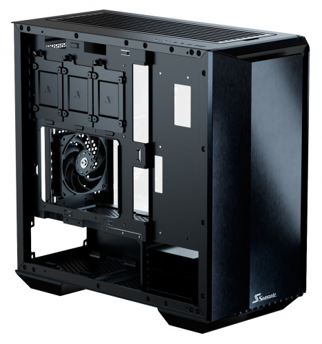Корпус Seasonic CASE SYNCRO Q704 PLATINUM черный 850W ATX 4x120mm 7x140mm 2xUSB3.0 audio bott PSU фото 11