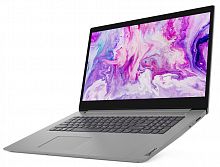 Ноутбук Lenovo IdeaPad IP3 17ARE05 Ryzen 5 4500U/8Gb/SSD512Gb/AMD Radeon/17.3"/TN/HD+ (1600x900)/Free DOS/grey/WiFi/BT/Cam