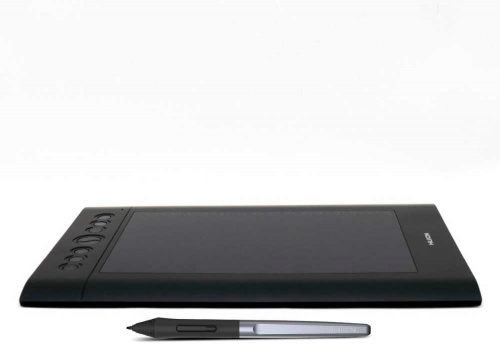 Графический планшет Huion H610PRO V2 USB черный фото 8