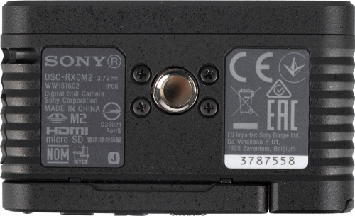 Фотоаппарат Sony Cyber-shot DSC-RX0M2 черный 15.3Mpix 1.5" 4K MSmic/SDXC UHS-I U3 CMOS Exmor RS IS el 20minF rotLCD 16fr/s RAW HDMI/KPr/WPr/WiFi/NP-BJ1 фото 6