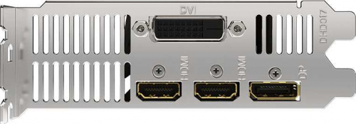 Видеокарта Gigabyte PCI-E GV-N1656OC-4GL NVIDIA GeForce GTX 1650 4096Mb 128 GDDR6 1620/12000 DVIx1 HDMIx2 DPx1 HDCP Ret low profile фото 2