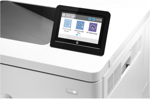 Принтер лазерный HP Color LaserJet Enterprise M555x (7ZU79A) A4 Duplex WiFi фото 4