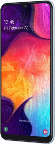 Смартфон Samsung SM-A505F Galaxy A50 64Gb 4Gb белый моноблок 3G 4G 2Sim 6.4" 1080x2220 Android 9 25Mpix WiFi NFC GPS GSM900/1800 GSM1900 TouchSc MP3 microSD max512Gb фото 5