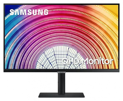 Монитор Samsung 27" S27A600NWI черный IPS LED 5ms 16:9 HDMI матовая HAS Pivot 300cd 178гр/178гр 2560x1440 DisplayPort Ultra HD 2K (1440p) USB 6.4кг