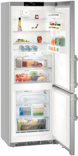 Холодильник Liebherr CBNef 5735 серебристый (двухкамерный) фото 7