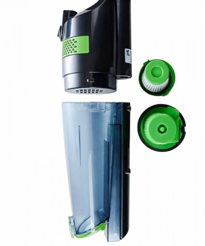 Пылесос ручной Kitfort KT-525-3 600Вт черный/зеленый фото 2
