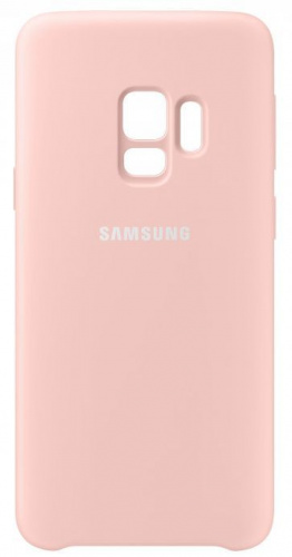 Чехол (клип-кейс) Samsung для Samsung Galaxy S9 Silicone Cover розовый (EF-PG960TPEGRU) фото 2