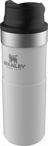 Термокружка Stanley The Trigger-Action Travel Mug (10-06439-032) 0.47л. белый фото 3