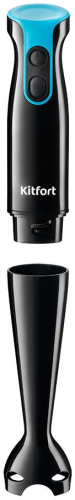 Блендер погружной Kitfort КТ-3040-3 400Вт черный/бирюзовый фото 2