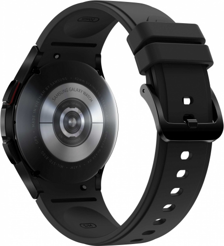 Смарт-часы Samsung Galaxy Watch 4 Classic 42мм 1.2" Super AMOLED черный (SM-R880NZKACIS) фото 4