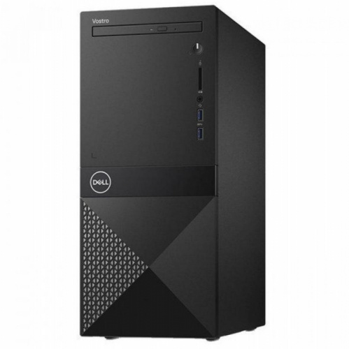 ПК Dell Vostro 3670 MT i5 9400 (2.9)/8Gb/1Tb 7.2k/UHDG 630/DVDRW/CR/Linux Ubuntu/GbitEth/WiFi/BT/290W/клавиатура/мышь/черный