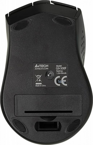 Мышь A4Tech V-Track G9-500F черный оптическая (1200dpi) беспроводная USB1.1 (4but) фото 8