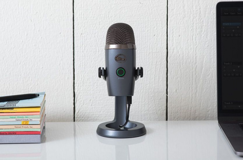 Микрофон проводной Blue Yeti Nano серый фото 5