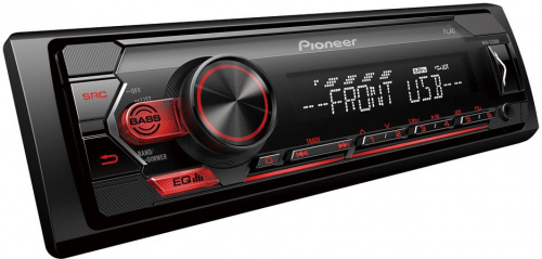 Автомагнитола Pioneer MVH-S120UB 1DIN 4x50Вт фото 2