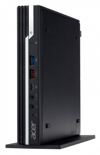 Неттоп Acer Veriton N4660G i3 9100T (3.1)/4Gb/SSD128Gb/UHDG 630/Windows 10 Professional/GbitEth/WiFi/BT/65W/клавиатура/мышь/черный фото 3