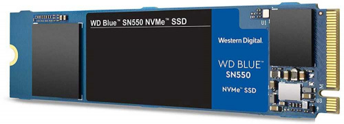 Накопитель SSD WD Original PCI-E x4 1Tb WDS100T2B0C Blue SN550 M.2 2280 фото 2