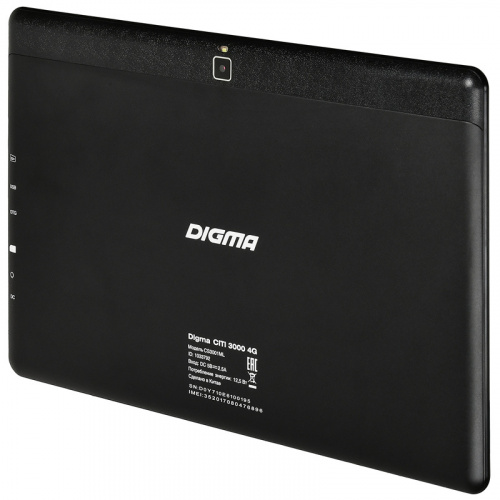 Планшет Digma CITI 3000 4G MTK8735 (1.1) 4C/RAM3Gb/ROM64Gb 13.3" IPS 1920x1080/3G/4G/Android 8.1/черный/5Mpix/2Mpix/BT/GPS/WiFi/Touch/microSDXC 64Gb/minUSB/10000mAh фото 10