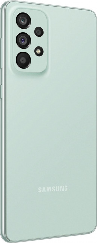 Смартфон Samsung SM-A736B Galaxy A73 128Gb 6Gb светло-зеленый моноблок 3G 4G 2Sim 6.7" 1080x2400 Android 12 108Mpix 802.11 a/b/g/n/ac/ax NFC GPS GSM900/1800 GSM1900 TouchSc Ptotect microSD max1024Gb фото 2