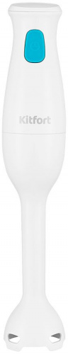 Блендер погружной Kitfort КТ-3039-3 200Вт белый/бирюзовый фото 3
