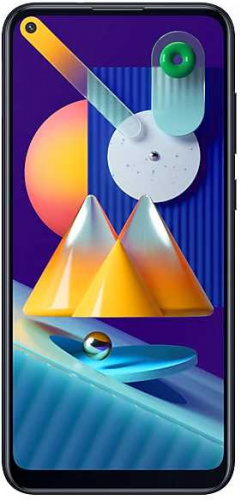 Смартфон Samsung SM-M115F Galaxy M11 32Gb 3Gb черный моноблок 3G 4G 2Sim 6.4" 720x1560 Android 10 13Mpix 802.11 b/g/n NFC GPS GSM900/1800 GSM1900 TouchSc MP3 microSD max512Gb