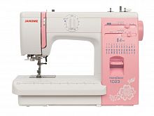 Швейная машина Janome HomeDecor 1023 белый/розовый
