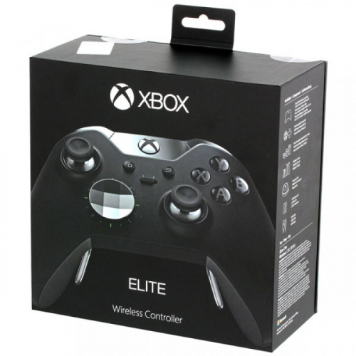Беспроводной контроллер Microsoft Elite черный для: Xbox One (HM3-00009) фото 2