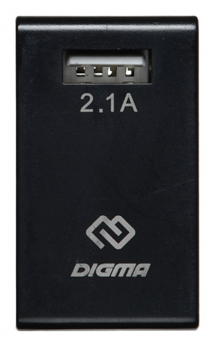 Сетевое зар./устр. Digma DGWC-1U-2.1A-BK 10.5W 2.1A USB-A универсальное черный фото 5