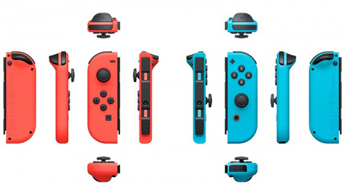 Беспроводной контроллер Nintendo Joy-Con красный/синий для: Nintendo Switch фото 3
