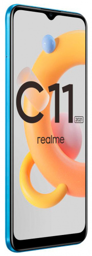 Смартфон Realme C11 2021 32Gb 2Gb голубой моноблок 3G 4G 2Sim 6.5" 720x1600 Android 11 8Mpix 802.11 b/g/n NFC GPS GSM900/1800 GSM1900 TouchSc MP3 FM A-GPS microSD max256Gb фото 6